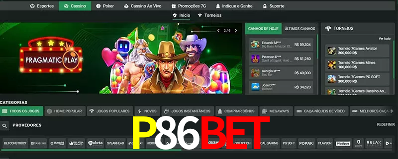 cassino P86Bet