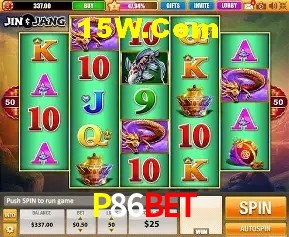 Jackpots e promoções na P86Bet