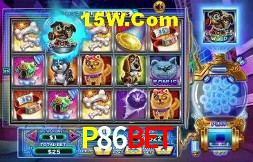 Biblioteca de slots populares na P86Bet